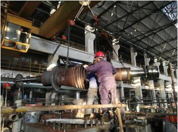 陕鼓为用户检修的国外机组一次试车成功