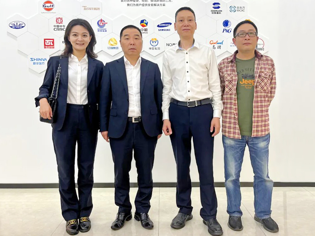 温州经济技术开发区财政局局长叶伟强埃尼斯调研指导工作