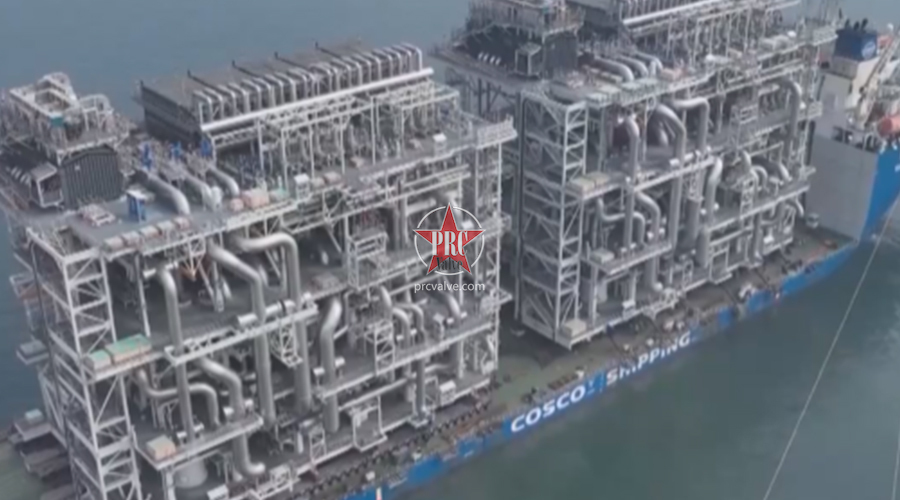 全球首例一体化建造 LNG 模块化工厂启运 - prcvalve.com