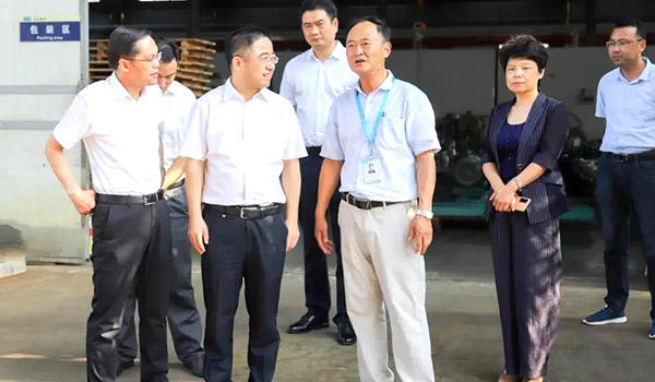 宣城市纪委书记王珏走访调研江南泵阀